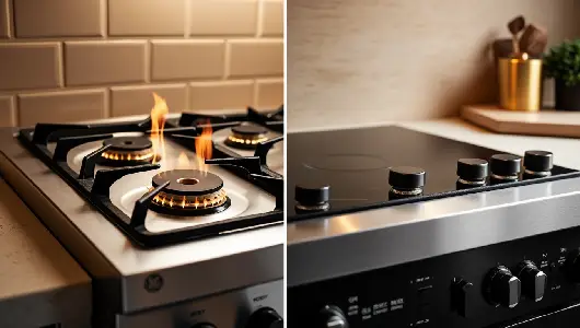 GE Stainless Gas Cooktop