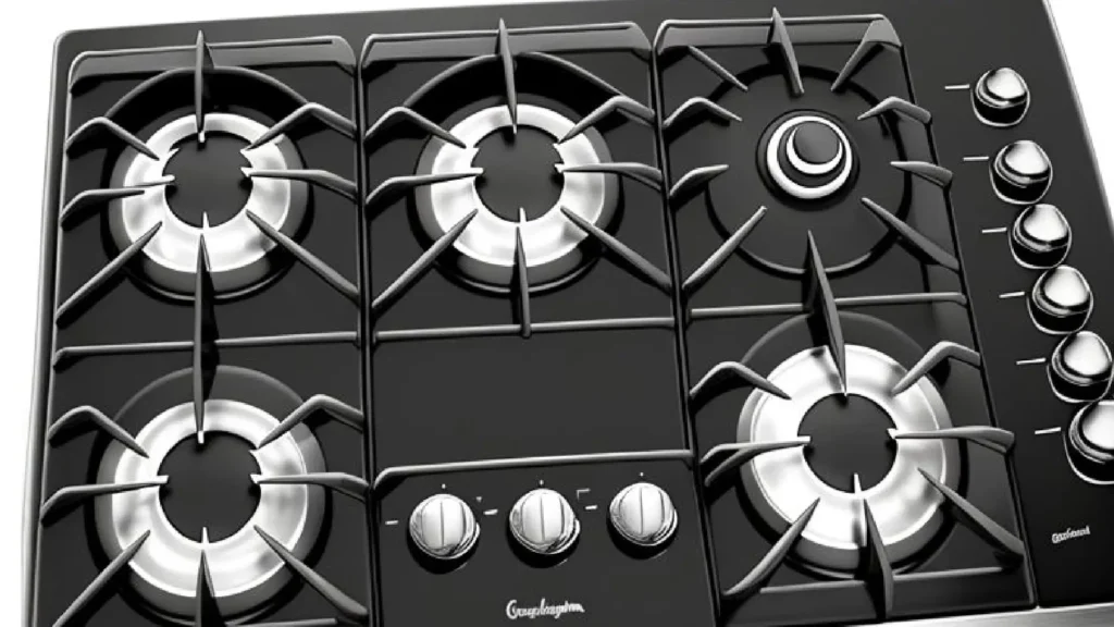 La Germania Gas Cooktop features