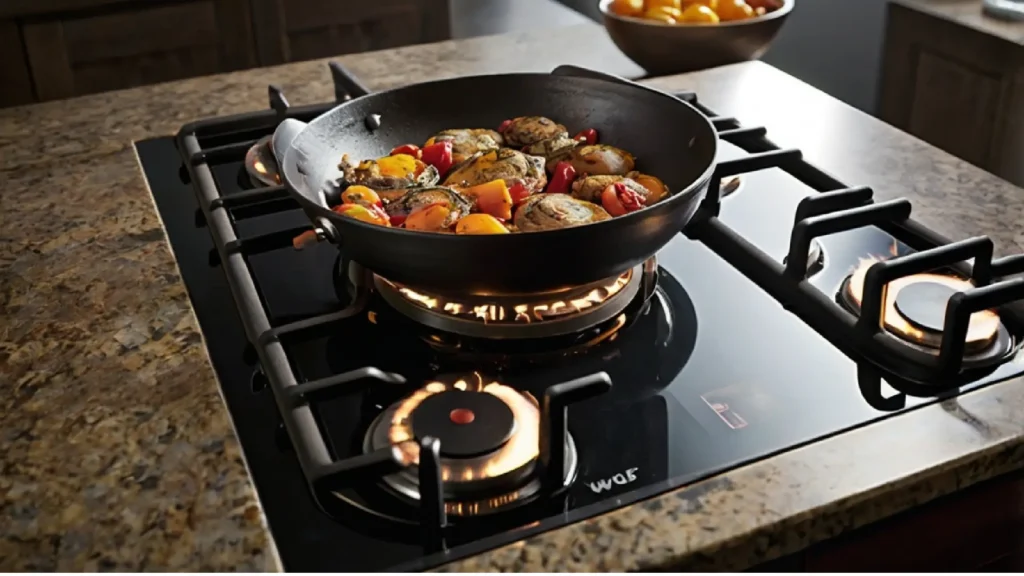 Wolf 4 Burner Gas Cooktop