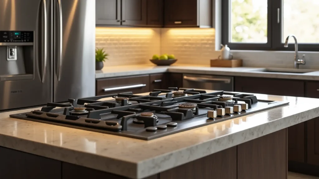 ge slate gas cooktop